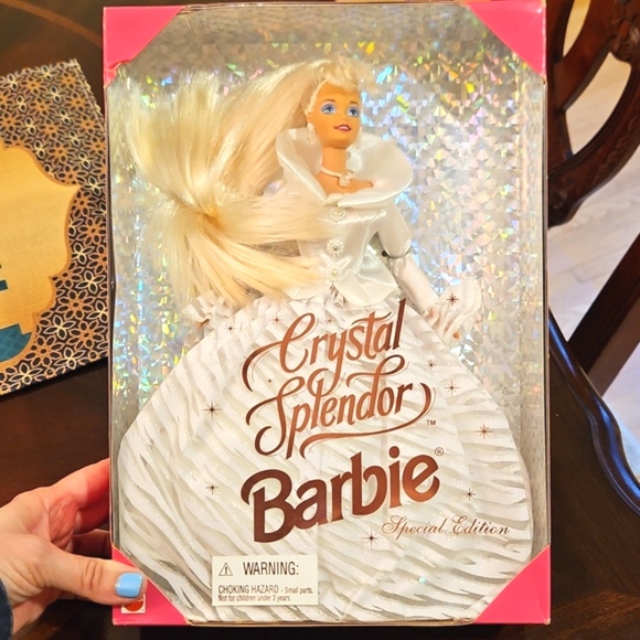 1995 Barbie Crystal Splendor in White Gown Special Edition